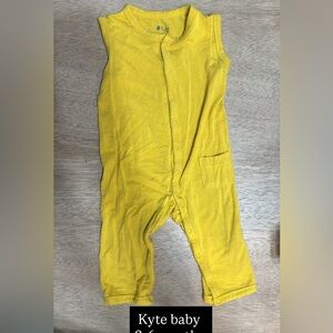 Kyte baby button jumper